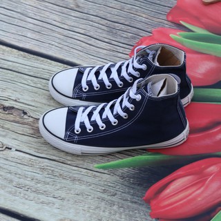 Giày Sneaker Star Xanh Navy Nam Cổ Cao ZRS