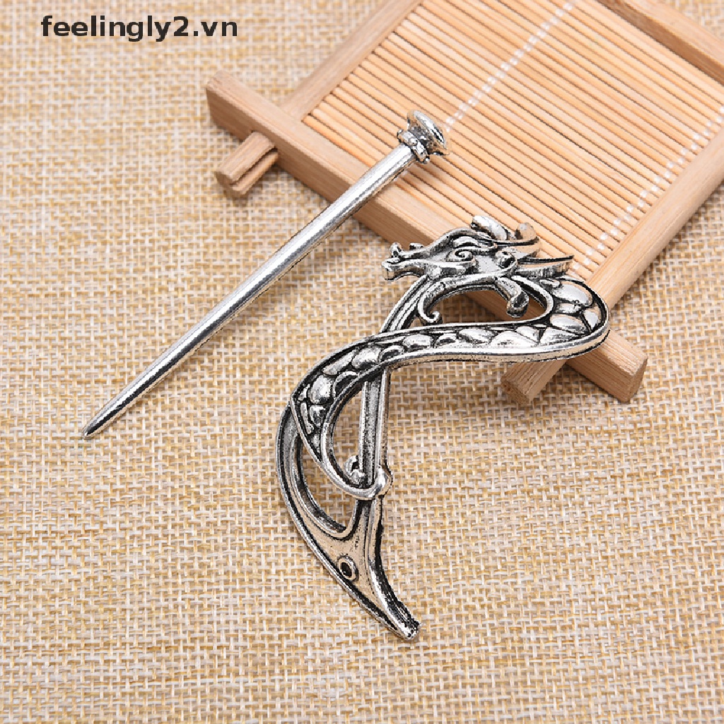 Kẹp Tóc Phong Cách Viking Cổ Điển Cho Nữ