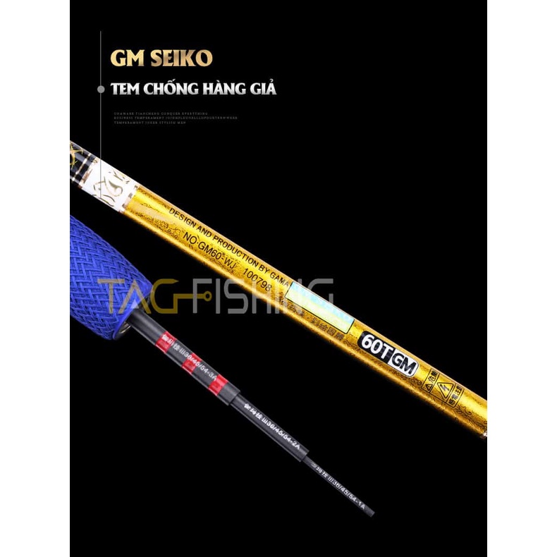 Cần tay Gama Seiko Tinh Hoa Chuyên Diếc