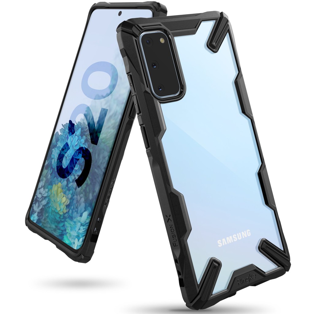 Ốp lưng Galaxy S20 Ringke Fusion X  - Nhập khẩu Hàn Quốc