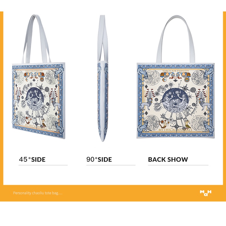 MAH Túi vải Niche nguyên bản Túi xách sức chứa lớn Tất cả các thiết kế túi đeo vai phù hợp