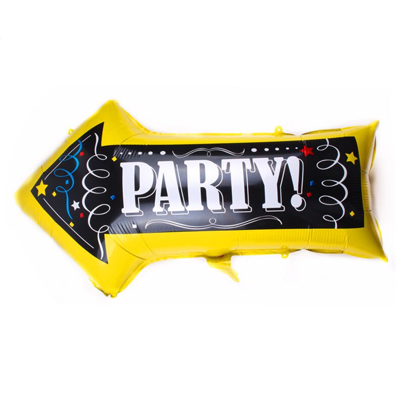 Bong bóng kiếng tráng nhôm mũi tên party