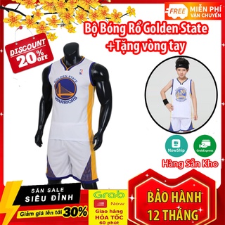 Bộ Quần Áo Bóng Rổ Golden State Warriors – Mẫu 2020 SIÊU HOT