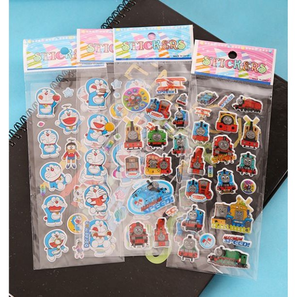 Set 3 Sticker trang trí nhiều mẫu 21*7 cm