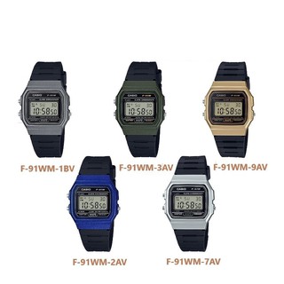 Đồng hồ nam Casio F-91WM chính hãng - Bảo hành 1 năm, Thay pin miễn phí trọn đời