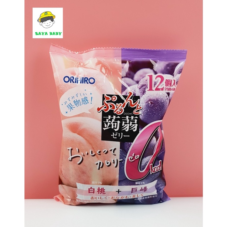 Thạch Orihiro Nhật Bản, thạch trái cây rau câu mix đủ vị cho bé