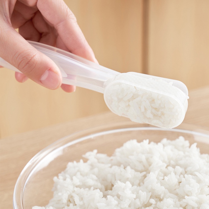 Khuôn Làm Cơm Nắm / Sushi DIY Kèm Muỗng Mini Tiện Lợi Dành Cho Nhà Bếp