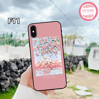 Ốp điện thoại IPHONE 6/ 6S/ 6 PLUS/ 6S PLUS/ 7/ 8/ 7 PLUS/ 8 PLUS/ XR/ X/ XS/ XS MAX in hình hoa vintage xinh xắn
