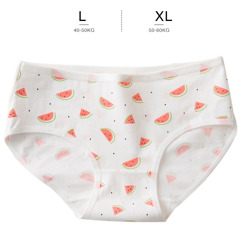 Quần lót nữ cotton cao cấp nâng mông thông hơi in hoạ tiết đáng yêu LAVENUSA QL48