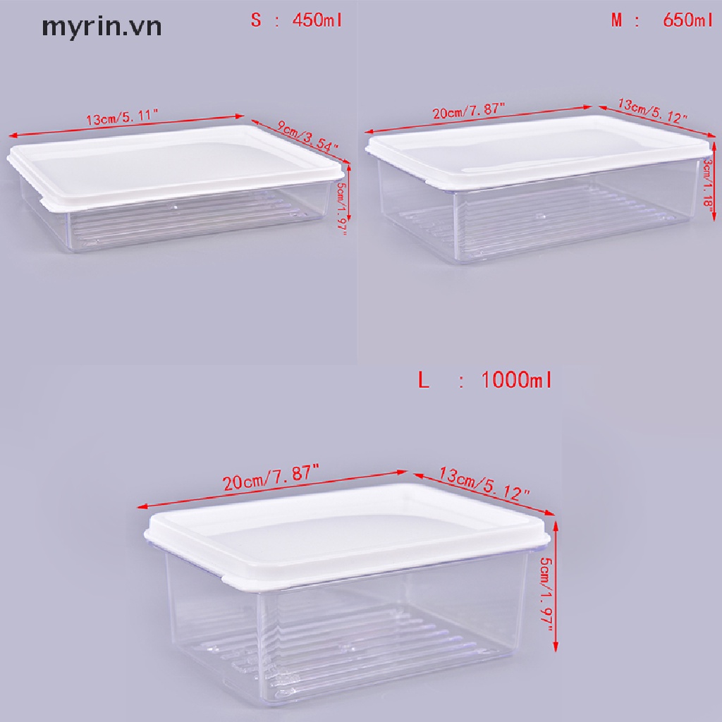 Hộp Nhựa Đựng Bánh Bao Để Tủ Lạnh