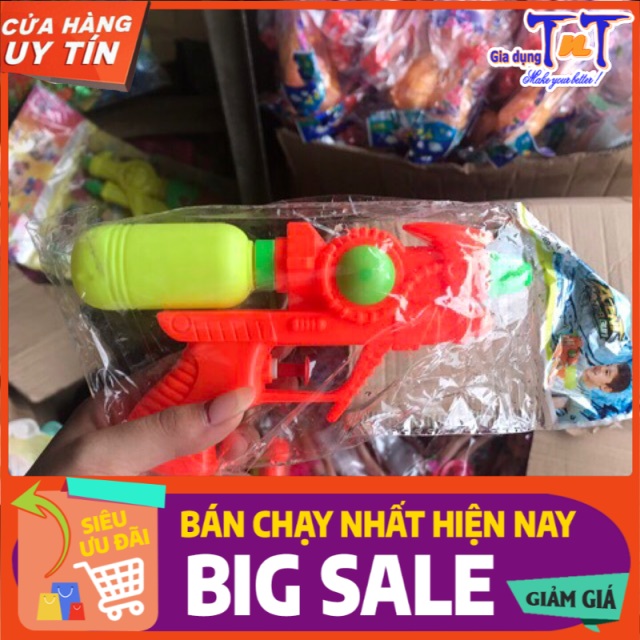 Súng bắn nước loại nhỏ, Nhựa tổng hợp thân thiện mơi trường, An toàn cho Bé