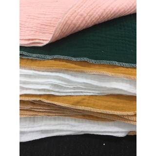 Khăn xô Organic (Muslin) các màu