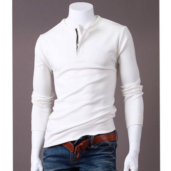 ALBUM 139 - ÁO TAY DÀI NAM CAO CẤP THUN COTTON DÀY DẶN | BigBuy360 - bigbuy360.vn