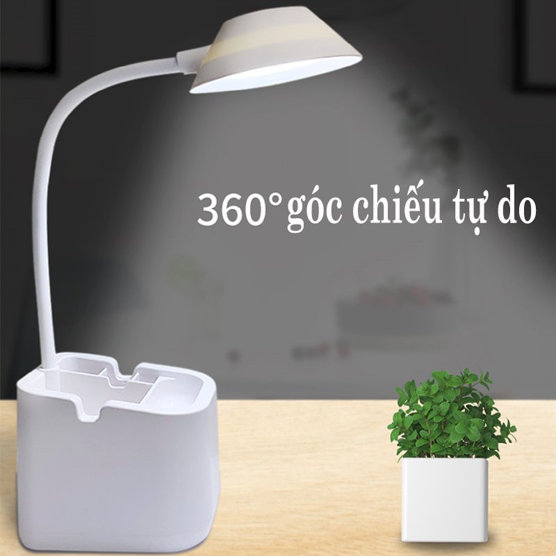 Đèn Học Chống Cận Sạc Tích Điện Cảm Ứng Nhạy 3 Chế Độ Cao Cấp ĐÈN NAMI