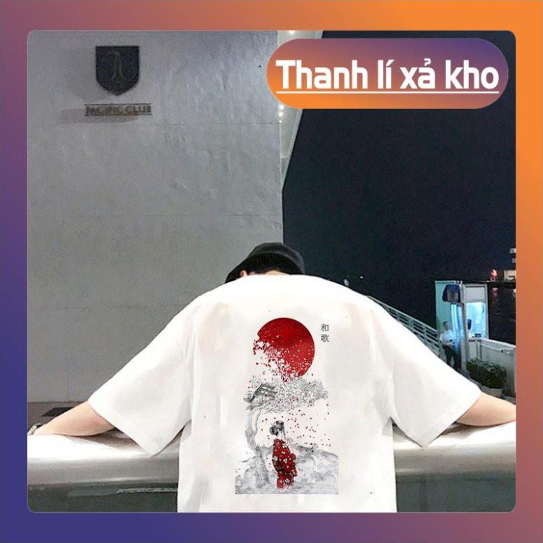 ÁO ĐÔI🔥BÁN CHẠY🔥 Áo thun unisex form rộng phong cách Nhật Bản đẹp độc lạ vải dày mịn 2019T1630