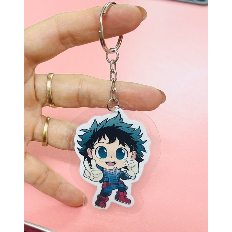 móc khoá deku academia my hero 3-8 cái / móc khoá anime my hero academia