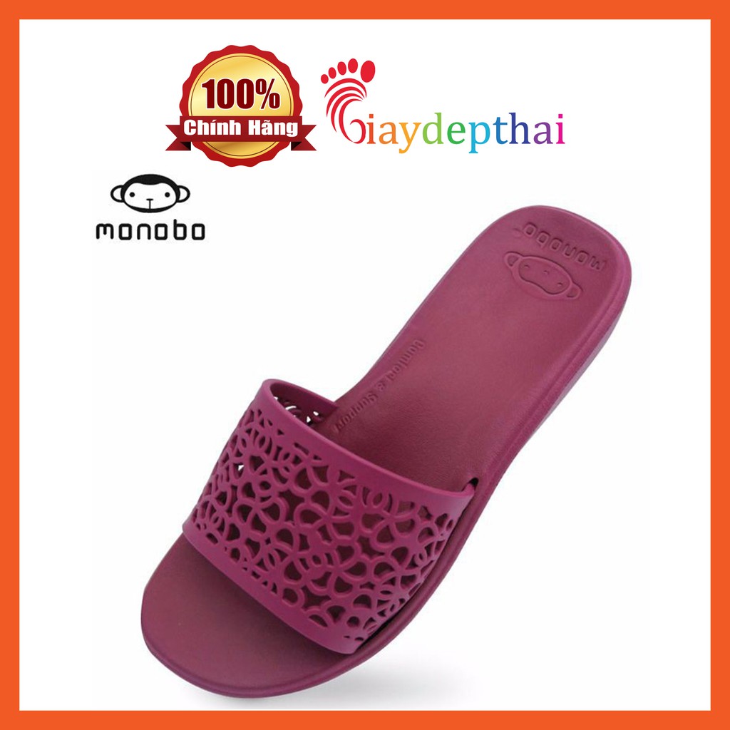 Dép Nhựa siêu nhẹ Nữ Thái Lan Monobo Moniga 4.2 (Berry)