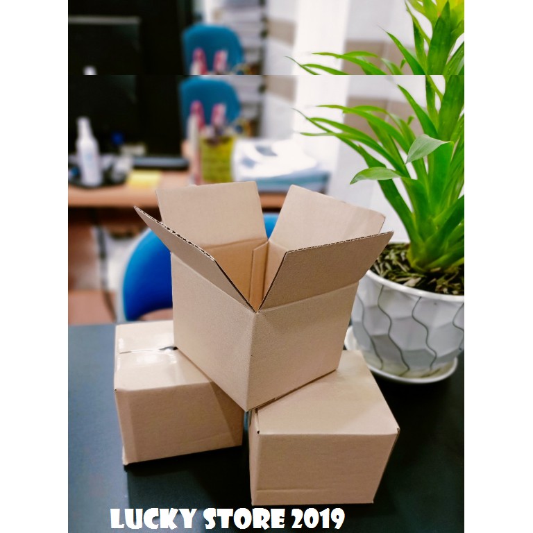 combo 50 Thùng Carton (10x6x6) đóng hàng COD- Thùng Giấy kích thước nhỏ- Lucky Store 2019