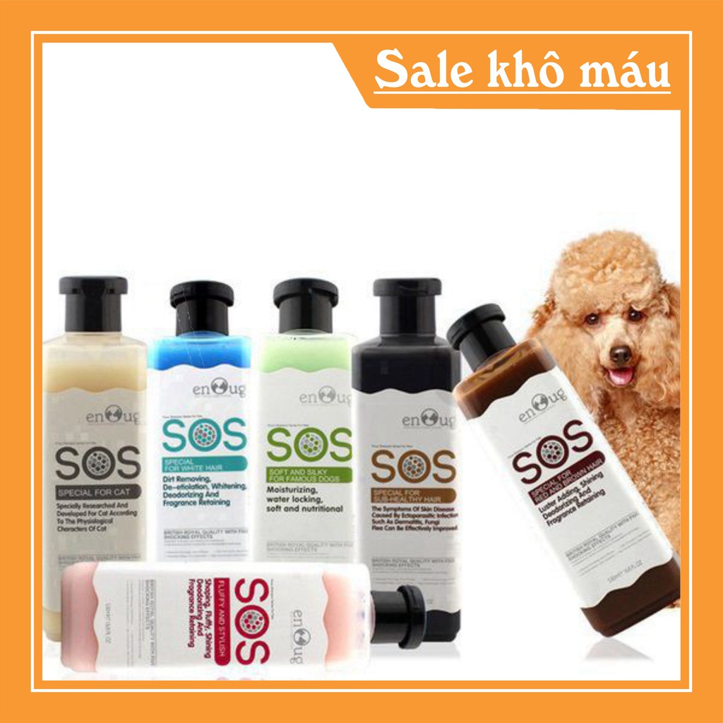 [FLASH SALE] SỮA TẮM CHÓ MÈO SỮA TẮM SOS ( 530Ml) sỉ SLL