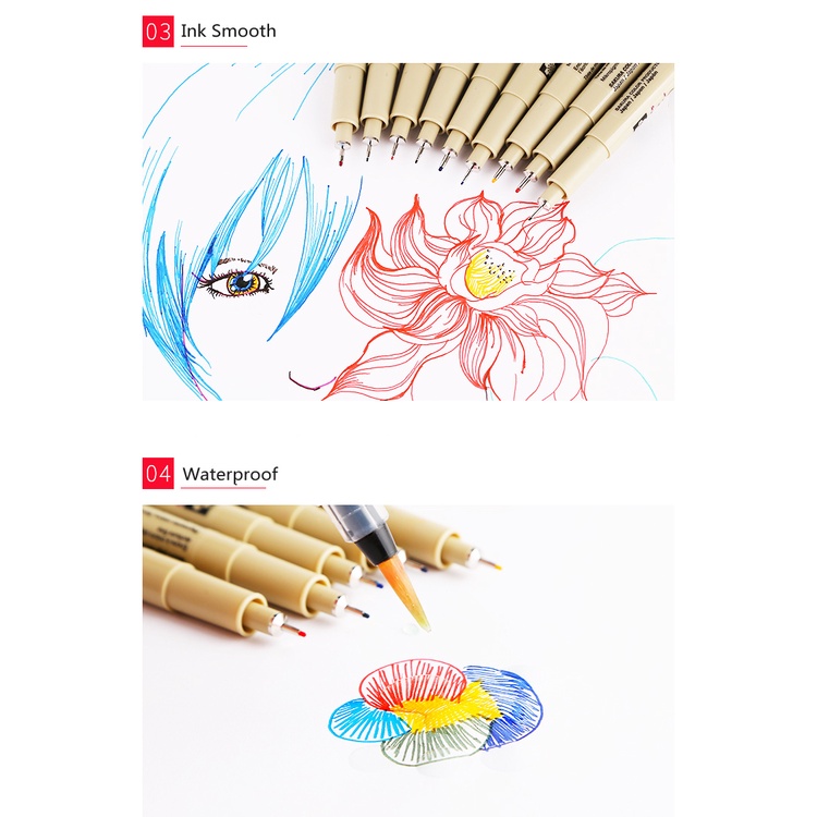 Bút Đánh Dấu Kiểu Sakura Pigma Micron Tiện Dụng