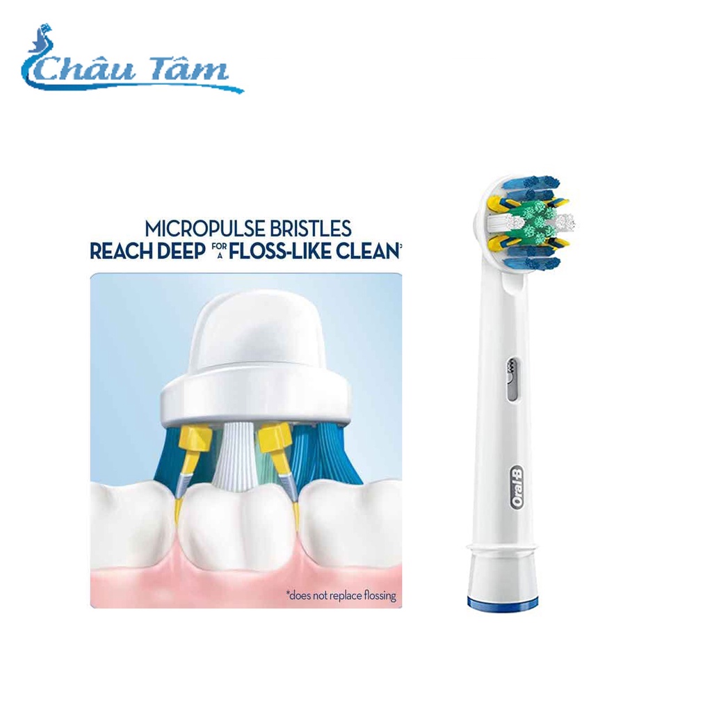 Đầu bàn chải đánh răng điện tự động ORAL-B Flosaction tách lẻ 1 cái ( made in germany)