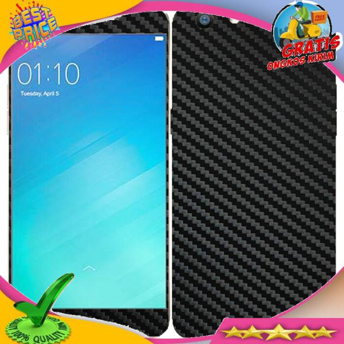 Promo Garskin Black Carbon Black Oppo F1 F1s Neo 9 A37 Neo 7 Etc