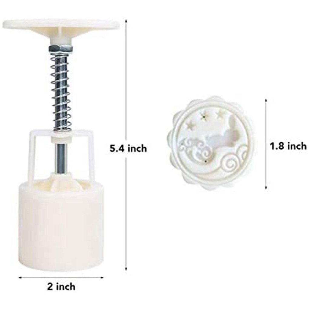 Khuôn Làm Bánh Trung Thu / Bánh Trung Thu Nhiều Màu Sắc 50g Dễ Thương Cho Nhà Bếp