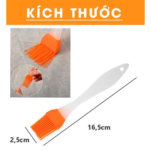 Chổi quét dầu ăn, ướp gia vị silicone đa năng cho nhà bếp