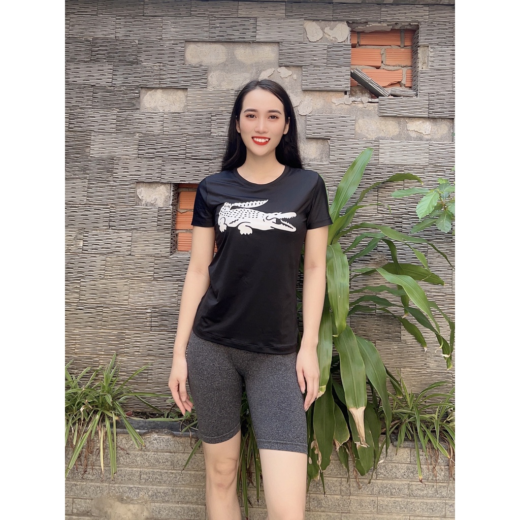 [99K] Áó Thun Nữ thể thao __chất thun co dãn 4c _vải mềm mịn mang mát mã nk099