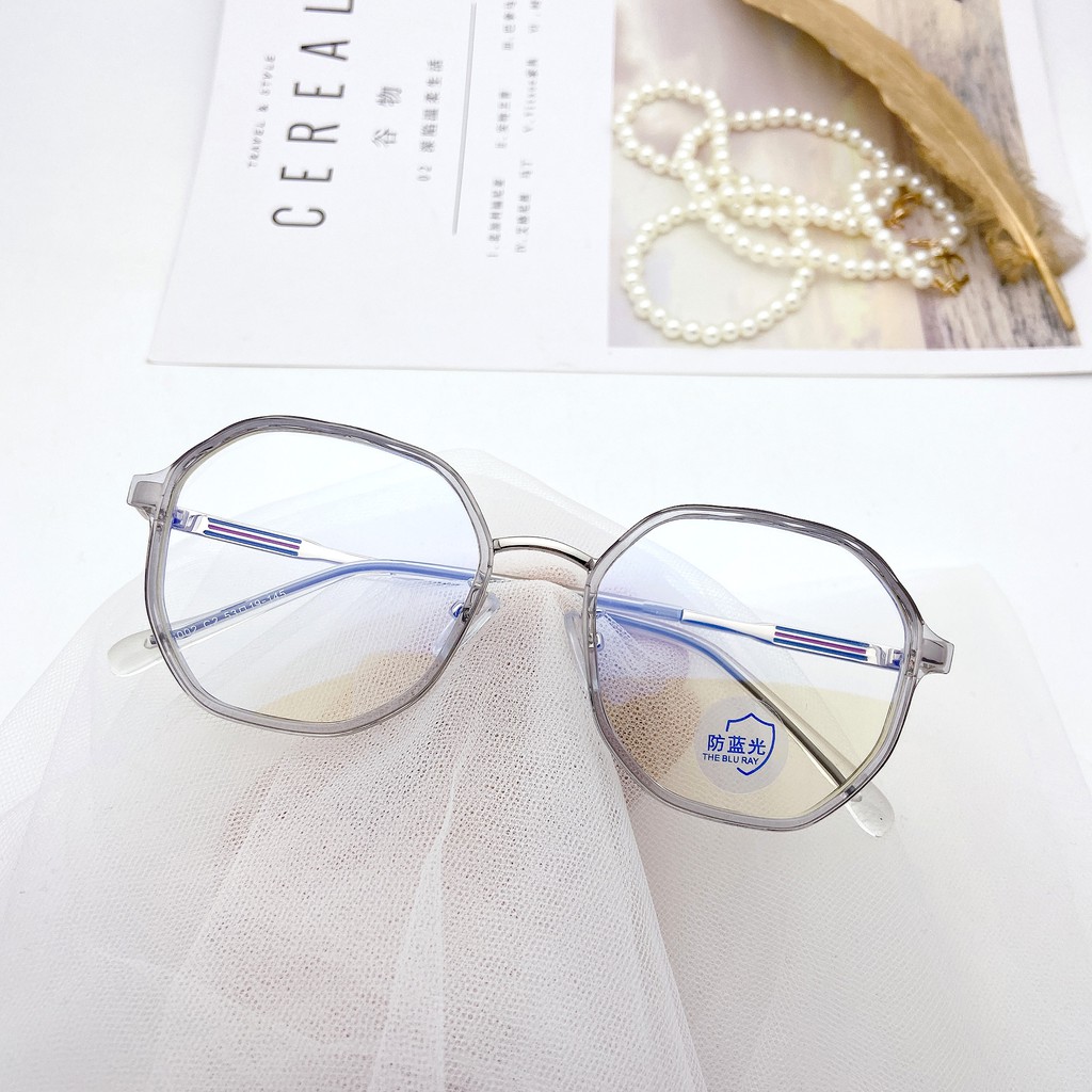 Mắt Kính Gọng Đa Giác Chống Ánh Sáng Xanh Jz6002 | BigBuy360 - bigbuy360.vn