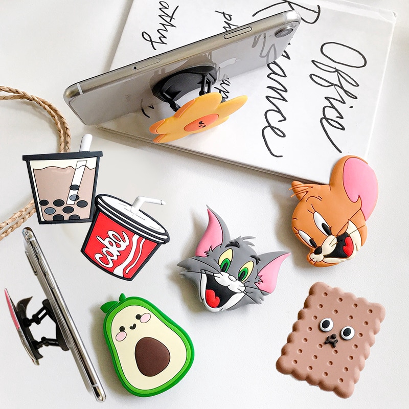 Giá Đỡ Điện Thoại Kiểu Dáng Hoạt Hình Xinh Xắn Dễ Thương