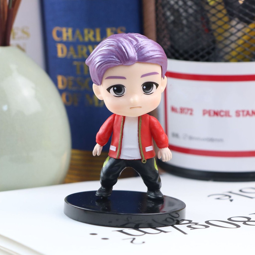 Bộ Sưu Tập Búp Bê Mô Hình Nhóm Nhạc Bts 7 Cái