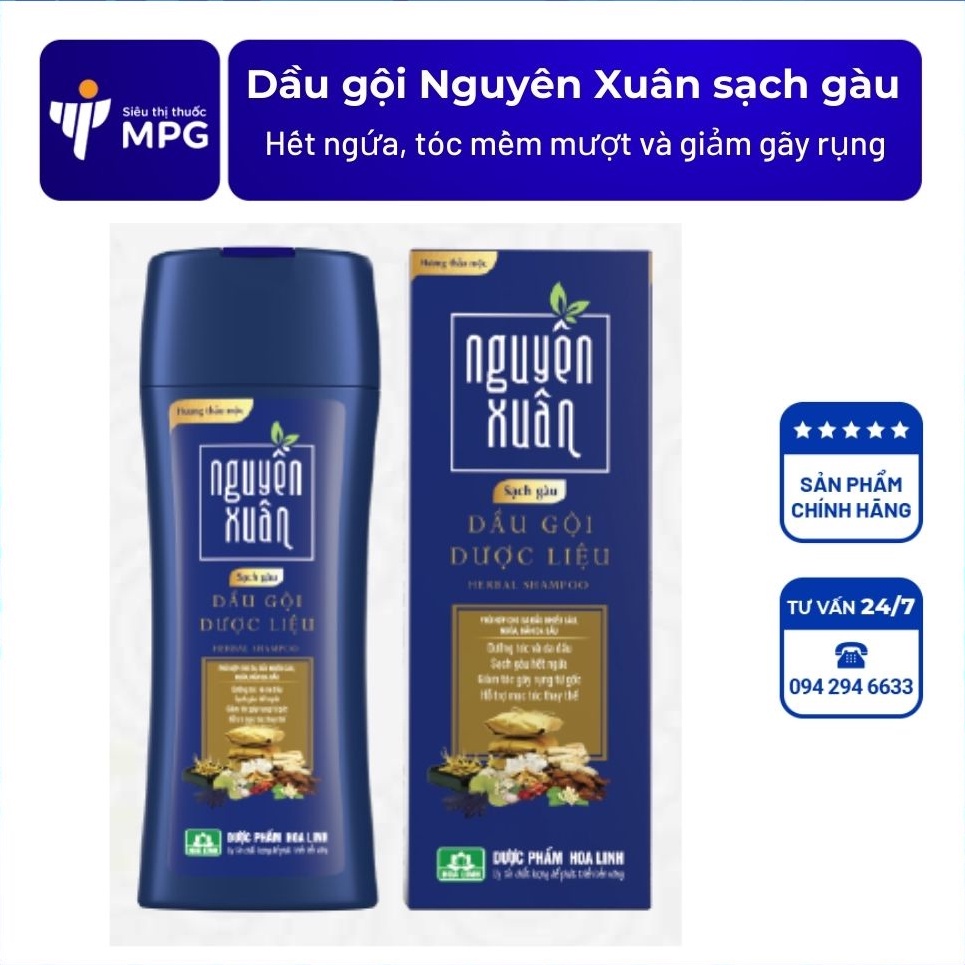 Dầu gội Dược liệu Nguyên Xuân Sạch Gàu