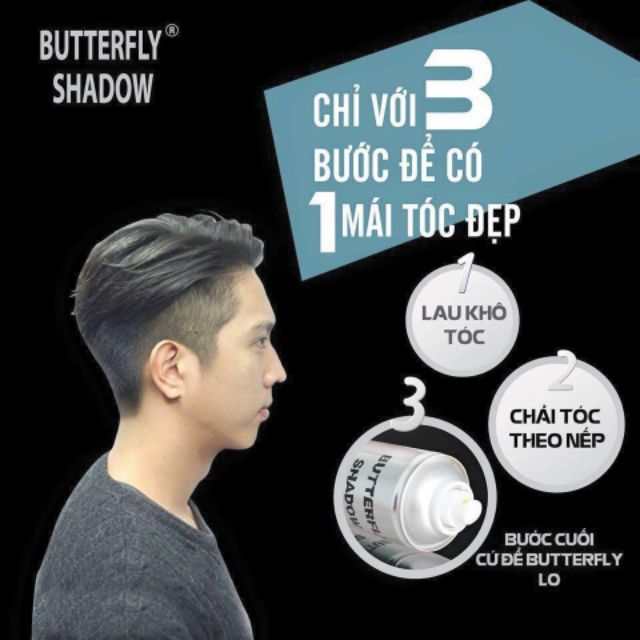 GÔM XỊT TÓC BUTERFLY SHADOW 6OOML