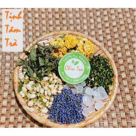 💥 (T02) TỊNH TÂM TRÀ - TRÀ HOA THANH TỊNH GIẢM CĂNG THẲNG LO ÂU ( 10 GÓI )