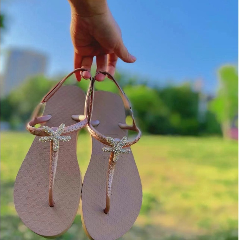 Hotmarzz  dép nữ Xăng đan dép đi biển HM0604