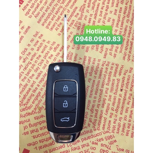 Chìa khoá gập Toyota: Vios, inova, fortuner,alltis.. Hỗ trợ cắt chìa qua hình ảnh bằng công nghệ CNC