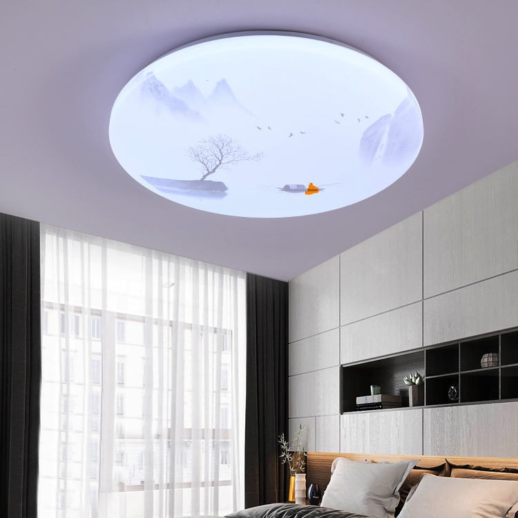 ♞☎❀Đèn led âm trần tròn chiếu sáng phòng khách hiện đại tối giản ban công lối đi bóng ngủ tiết kiệm năng lượng