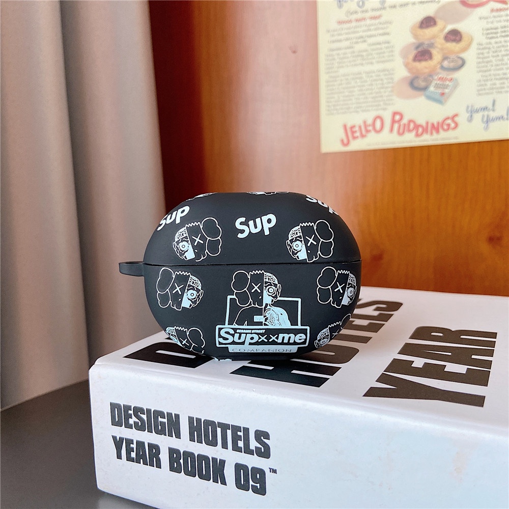 Vỏ Bảo Vệ Hộp Sạc Tai Nghe OPPO Enco Air 2 Chất Liệu Mềm Họa Tiết Sesame Street