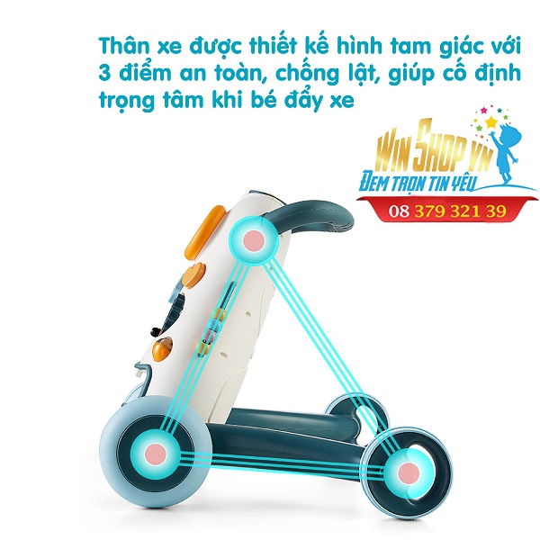 Xe tập đi Holla cho bé