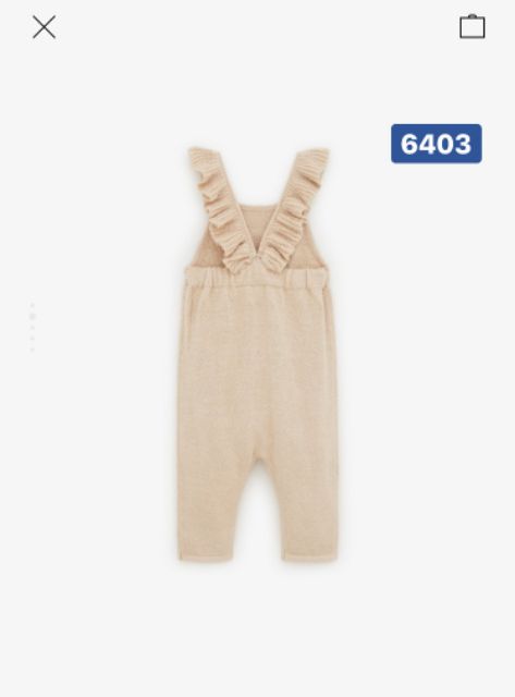 Quần yếm len ZARA