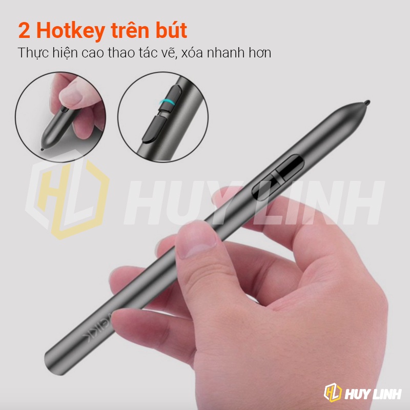Bút cho bảng vẻ điện tử VEIKK P001 không dùng pin 8192 levels hỗ trợ cho S640 and A30