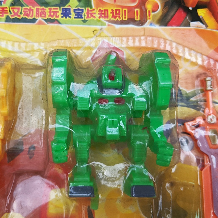 Bộ đồ chơi cho bé : 4 rô bô trái cây size nhỏ, không phụ kiện. V0118LEX4