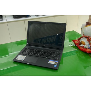 Laptop Dell Vostro 3558 - Core i5 5250u, ram 4GB, ổ SSD 128GB, màn hình 15.6inch, có phím số, kiểu dáng mỏng nhẹ