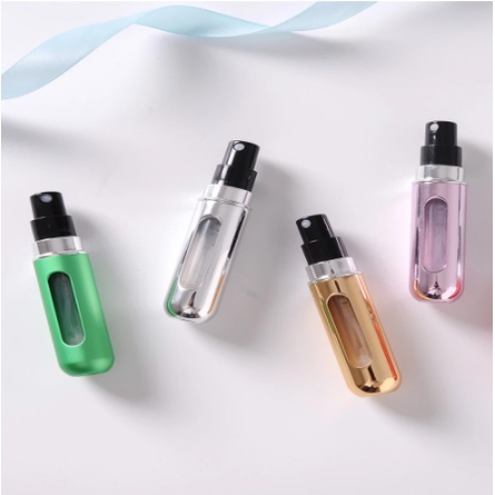Chai chiết nước hoa mini tự động nhiều màu 5ml siêu tiện lợi [Giá sỉ/ Lẻ]