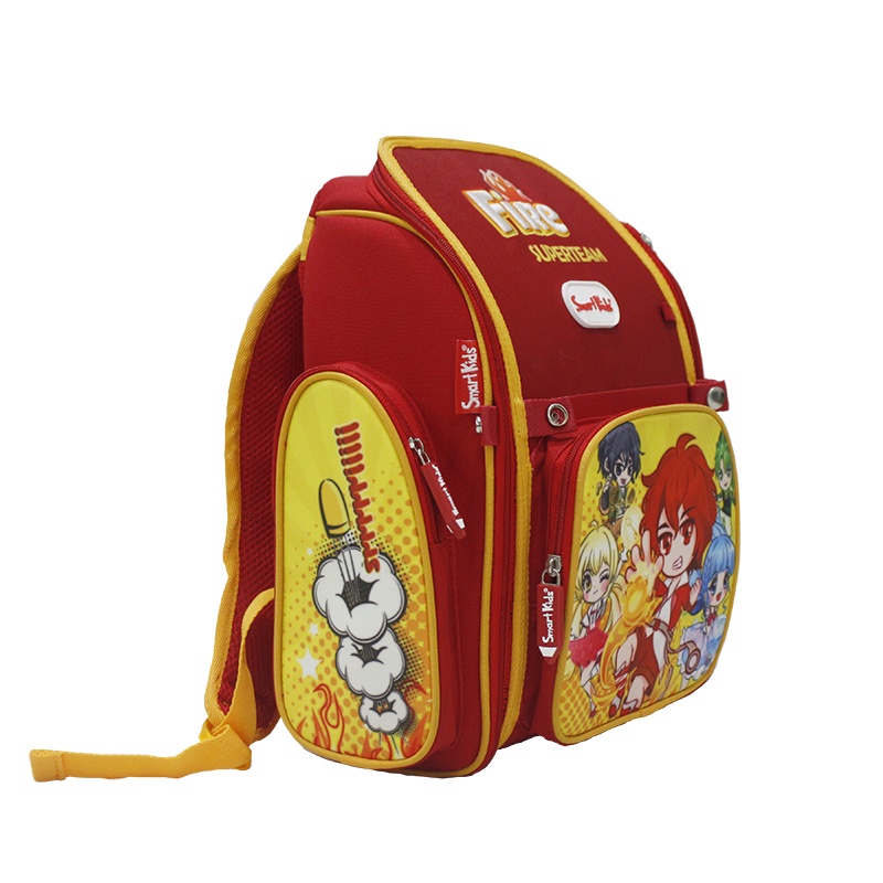 Balo chống gù B.bag Super Team-Fire B-012 Đỏ