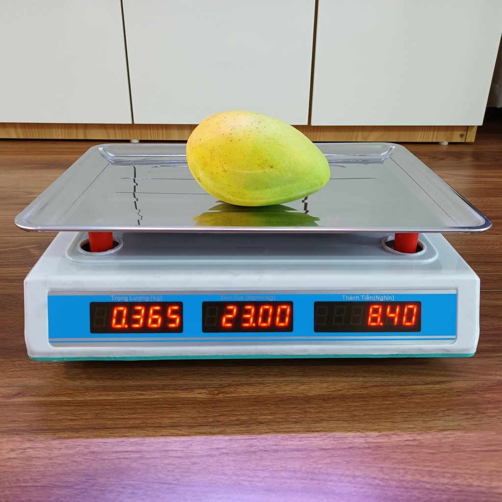 Cân Điện Tử Tính Tiền 40Kg - Cân Điện Tử Tiếng Việt - Bảo Hành 12 Tháng
