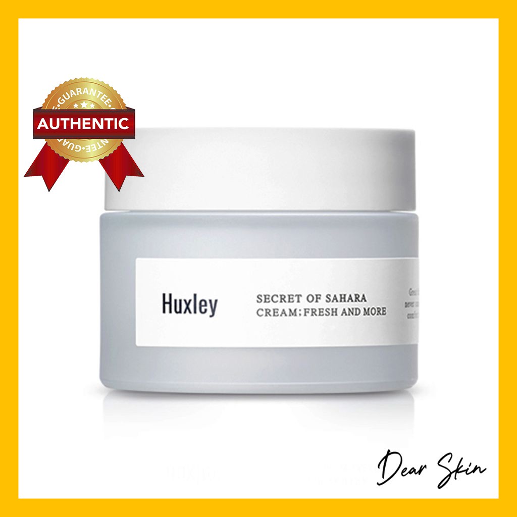 [Chính Hãng] [Huxley] Kem Dưỡng Ẩm, Sáng Da Dạng Gel Huxley Cream; Fresh And More 50ml Full size | BigBuy360 - bigbuy360.vn