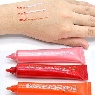 Dưỡng môi kích màu pcd cam