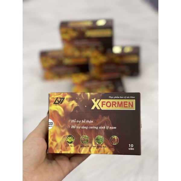 X - ForMen Kẹo Ngậm tăng cường sinh lý nam